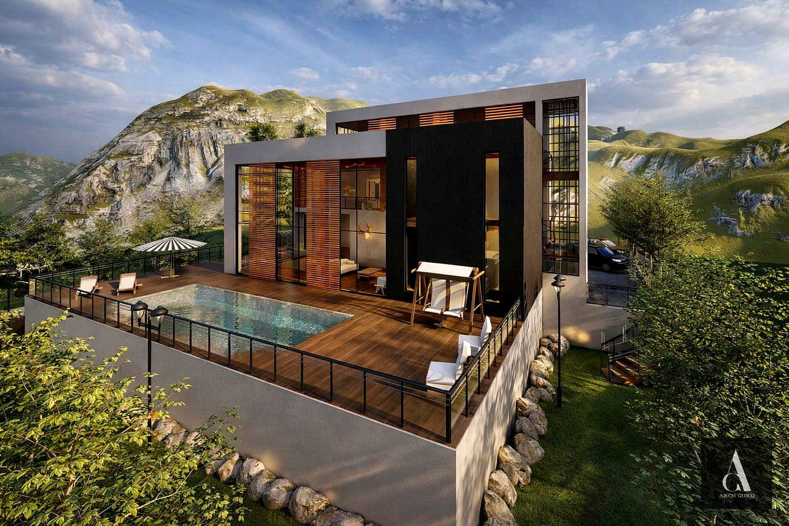 Mechref Mountain Villa