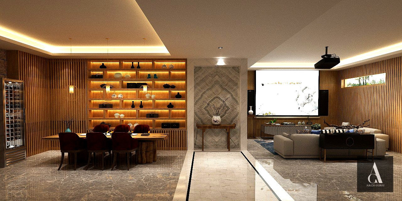 Home Cinema — Full Room Overview